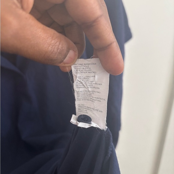 Figs Women’s Polo T-Shirt Sz XL Navy Classic Tailored Scrub Nurse #W22WW1009 - Picture 3 of 5